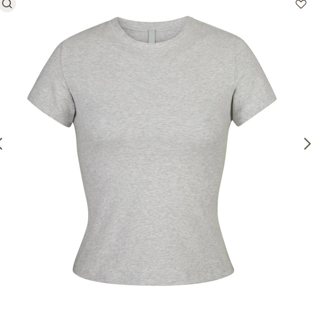 Skims Cotton Jersey T Shirt